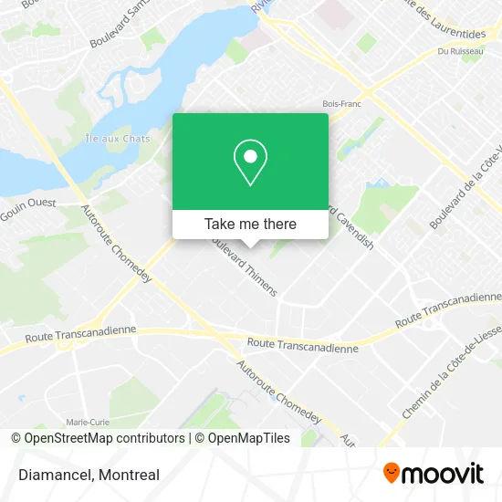 Diamancel map
