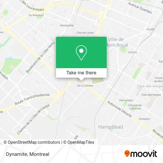 Dynamite map