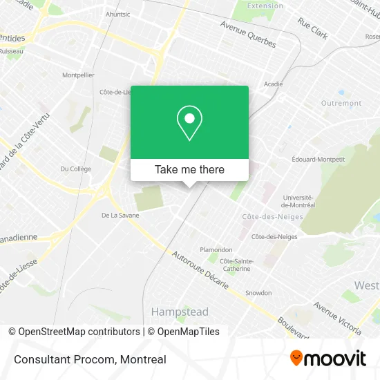 Consultant Procom map