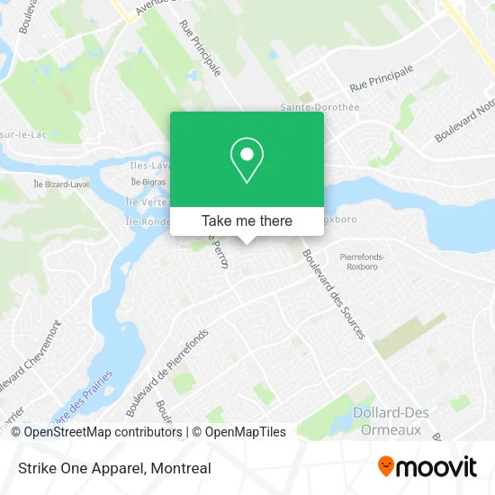 Strike One Apparel map