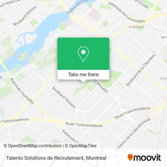 Talento Solutions de Recrutement map