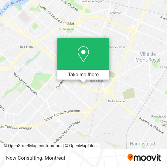 Ncw Consulting map