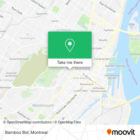 Bambou Bol map