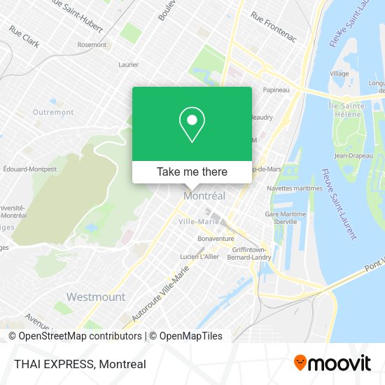 THAI EXPRESS map