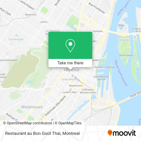 Restaurant au Bon Goût Thai map