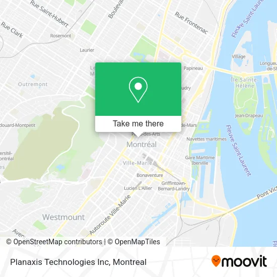 Planaxis Technologies Inc map
