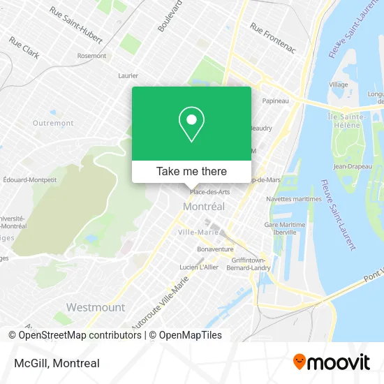 McGill map
