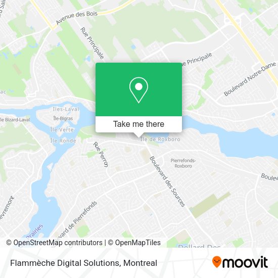 Flammèche Digital Solutions map