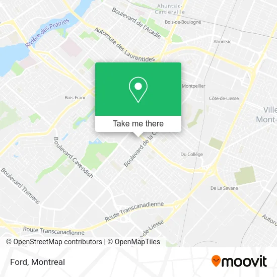 Ford map
