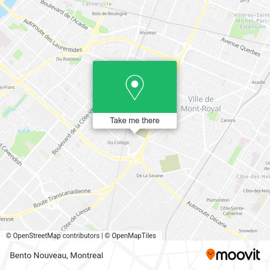 Bento Nouveau map