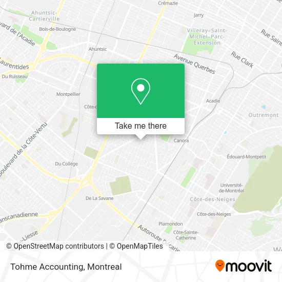 Tohme Accounting map