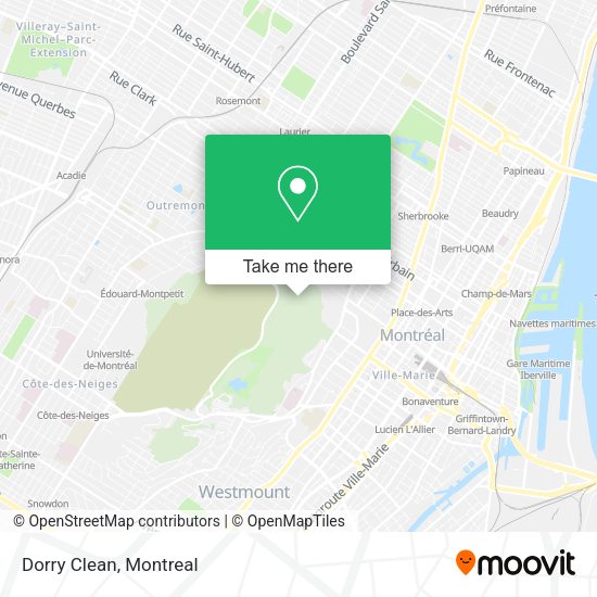 Dorry Clean map