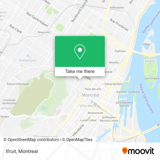 Ifruit map