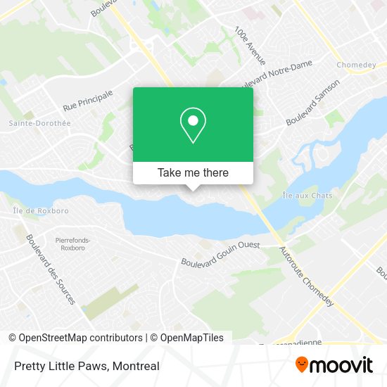 Pretty Little Paws map