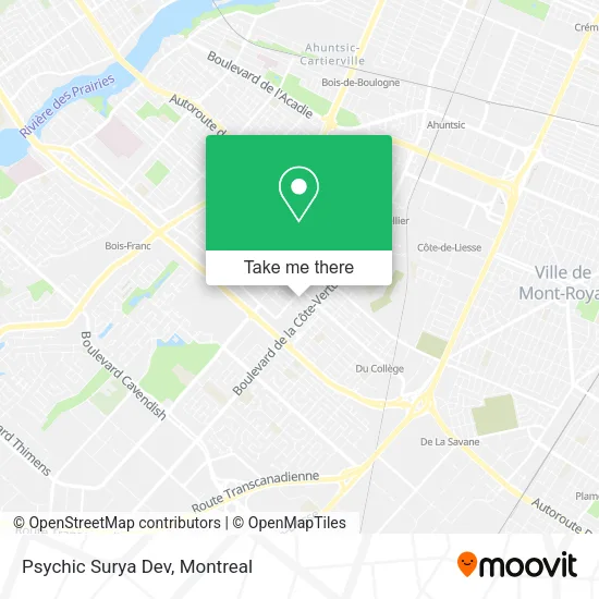 Psychic Surya Dev map