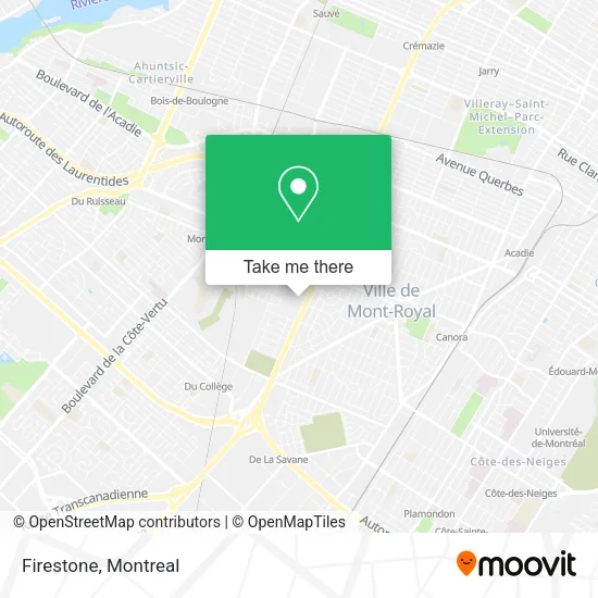 Firestone map