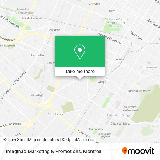 Imaginad Marketing & Promotions map