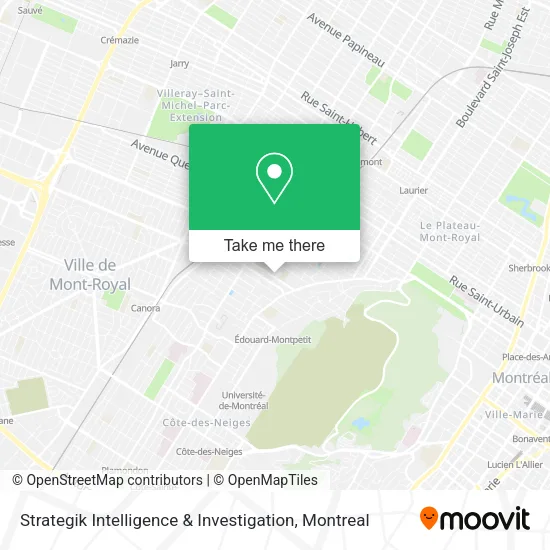 Strategik Intelligence & Investigation map