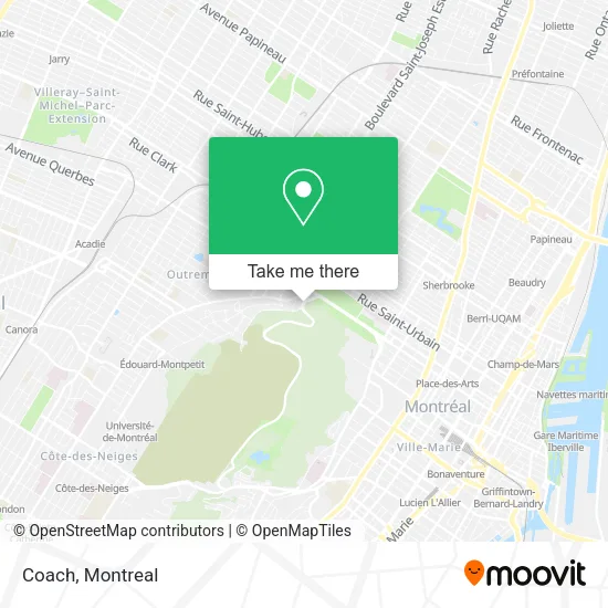Coach map