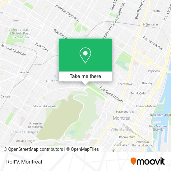 Roll'V map
