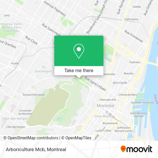 Arboriculture Mcb map