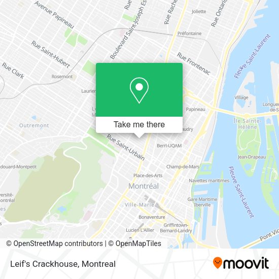 Leif's Crackhouse map