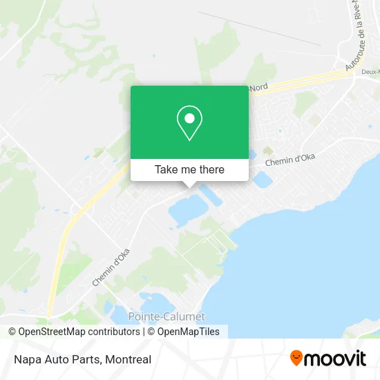 Napa Auto Parts map