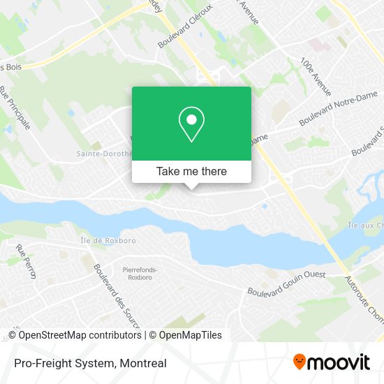 Pro-Freight System map