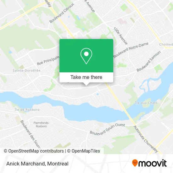 Anick Marchand map