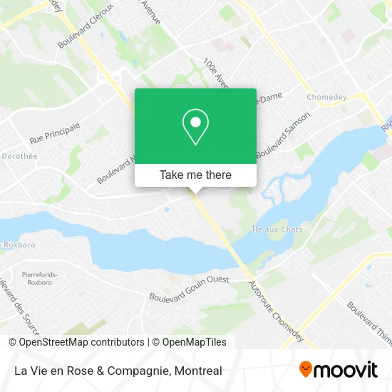 La Vie en Rose & Compagnie map