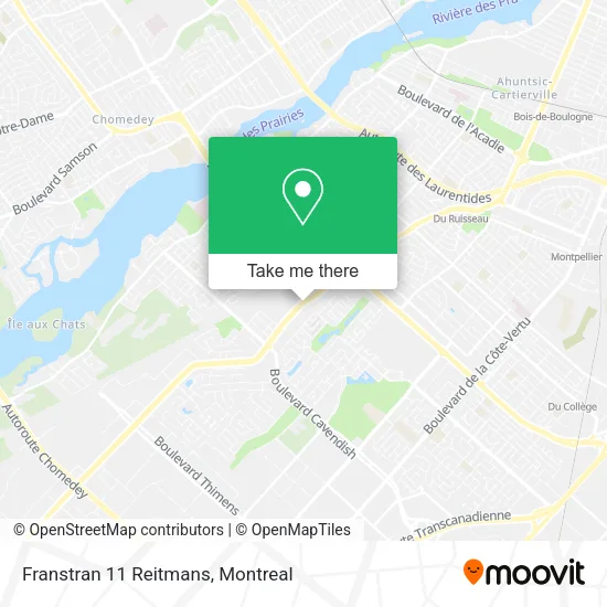 Franstran 11 Reitmans map