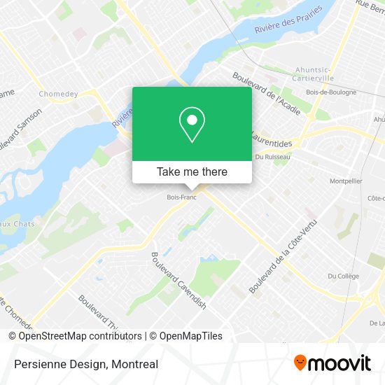 Persienne Design map
