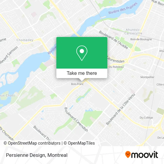 Persienne Design map