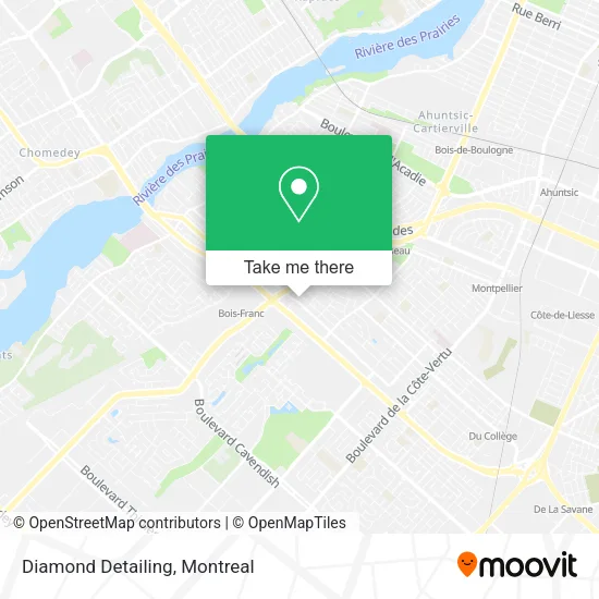 Diamond Detailing map