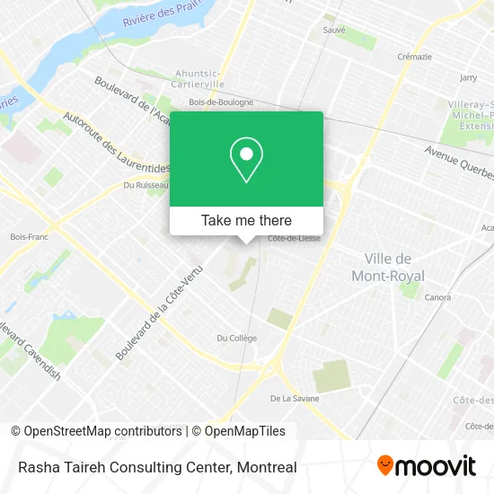 Rasha Taireh Consulting Center map