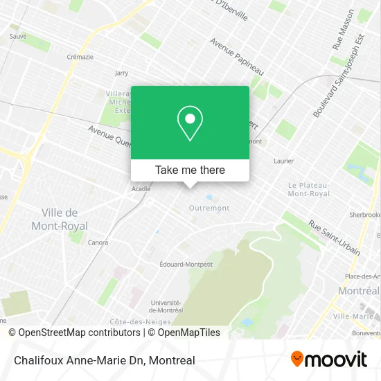 Chalifoux Anne-Marie Dn map