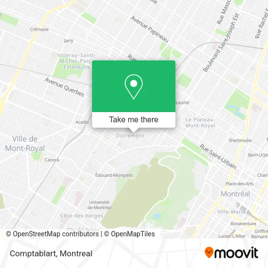 Comptablart map