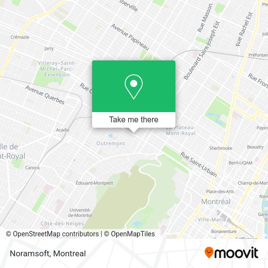 Noramsoft map