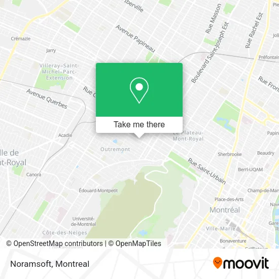Noramsoft map