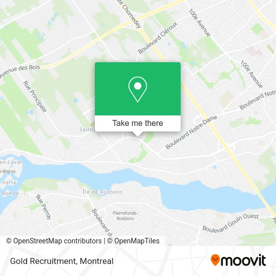 Gold Recruitment map