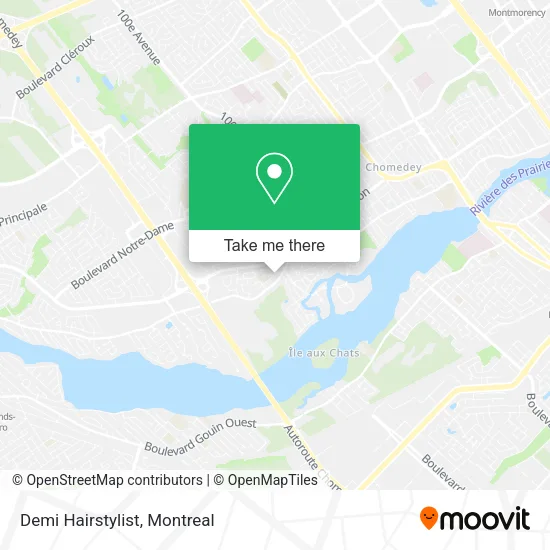 Demi Hairstylist map