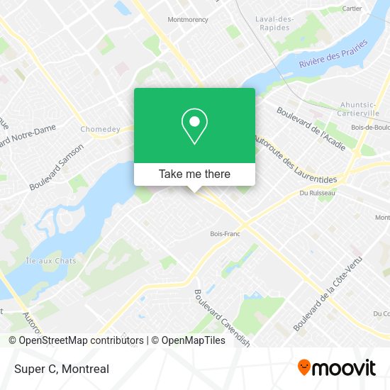 Super C map