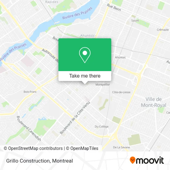 Grillo Construction map