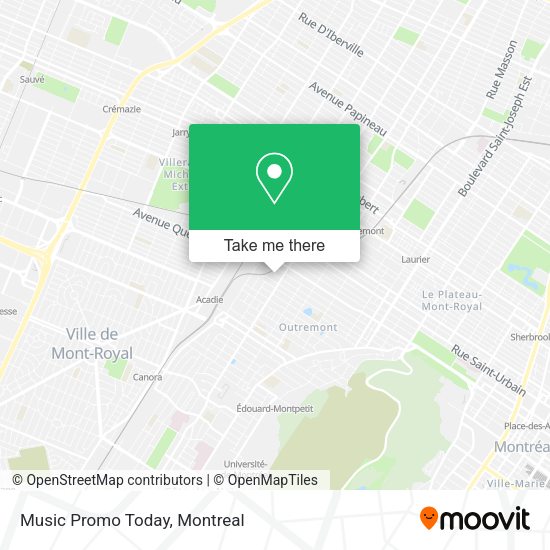 Music Promo Today map