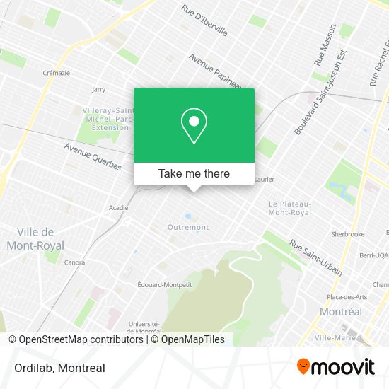 Ordilab map