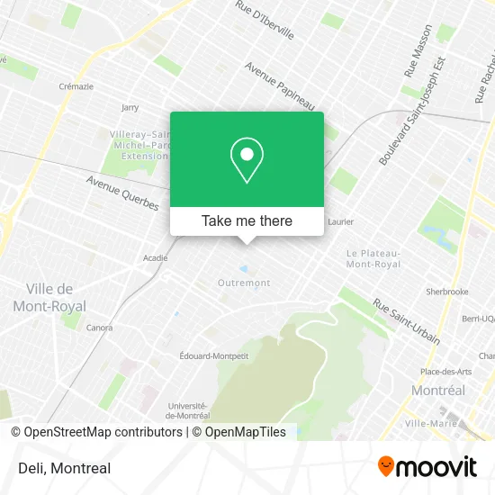 Deli map