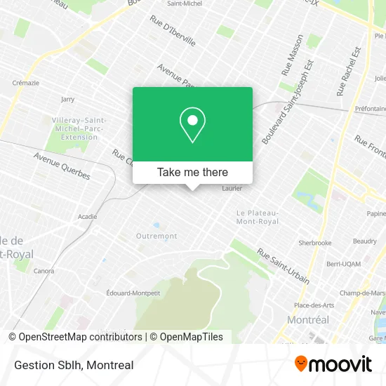 Gestion Sblh map