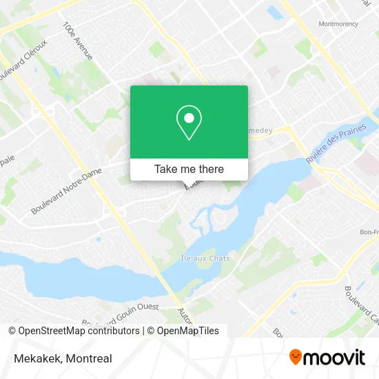 Mekakek map