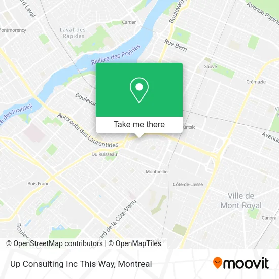Up Consulting Inc This Way map