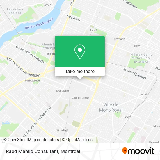 Raed Mahko Consultant map